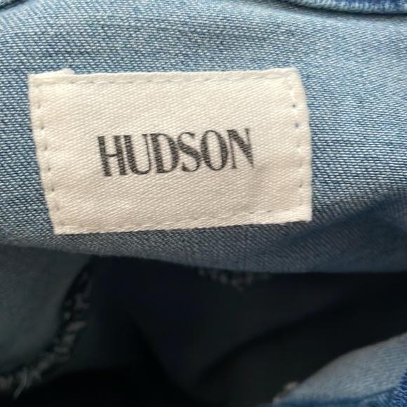 Hudson Girls Jean Jacket Ruffle Sleeve - Picture 5 of 6